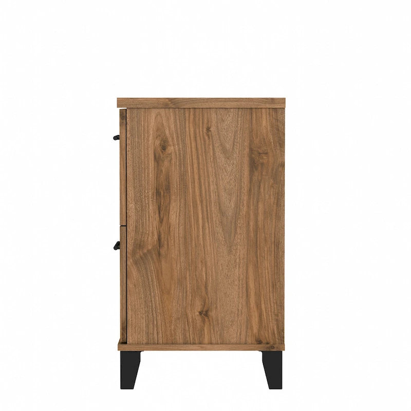 2 Drawer Lateral File Cabinet with Storage