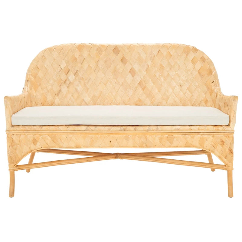 Banc-canapé tissé - 52 L x 24 P x 33 H - 52Lx24Px33H