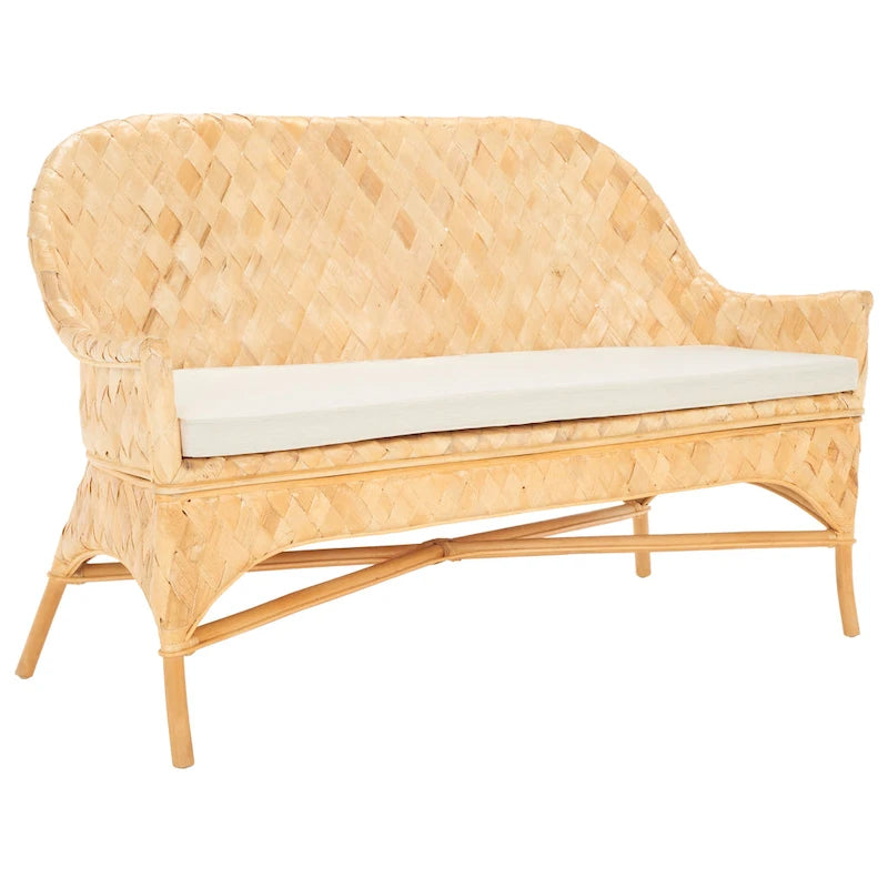Woven Sofa Bench - 52 W x 24 D x 33 H - 52Wx24Dx33H