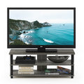 Wood 3-tier Modern TV Stand