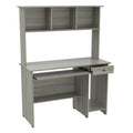 Bureau d'ordinateur et huche