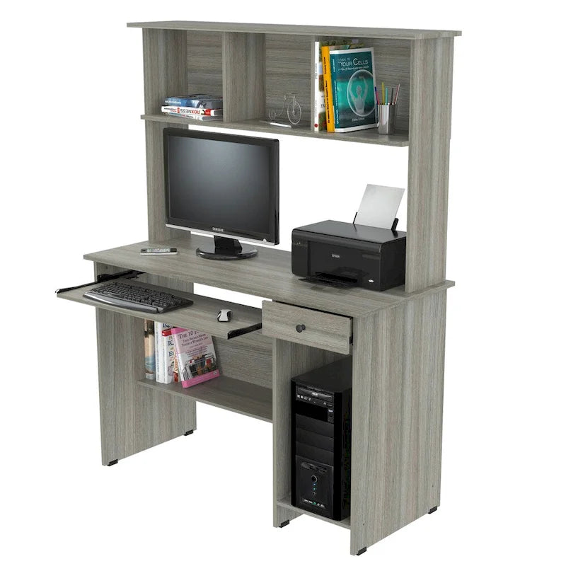 Computer Desk and Hutch