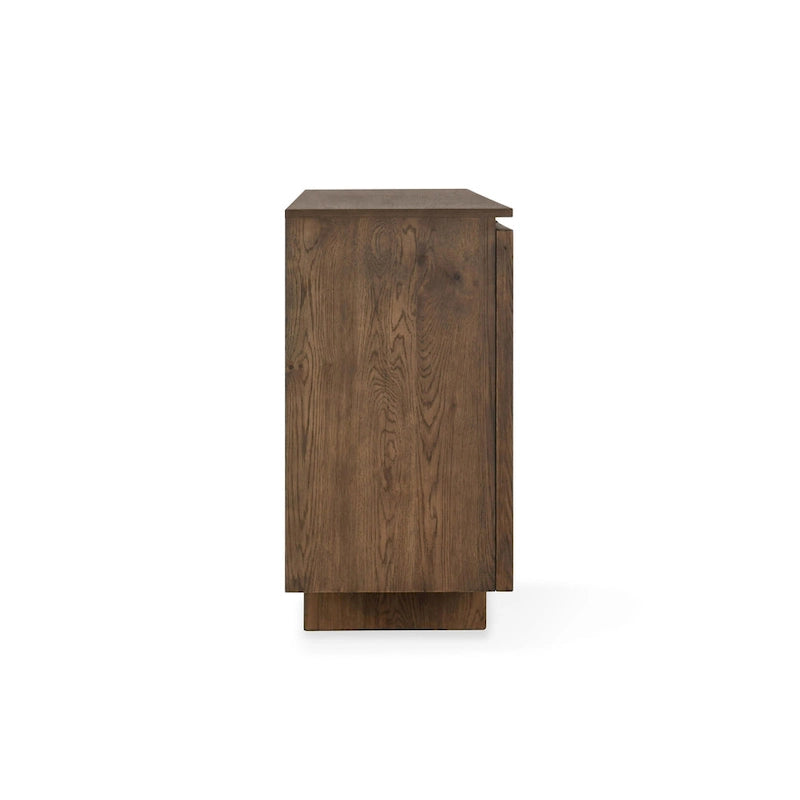 Oak Veneer Sideboard Buffet