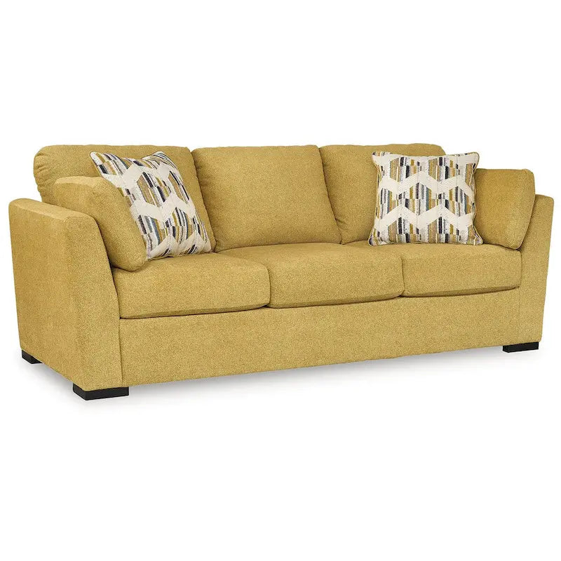 Yellow Sofa - 94 W x 41 D x 39 H