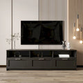 Meuble TV moderne minimaliste, meuble TV 80 pouces, casier ouvert
