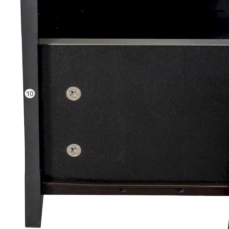 Meuble TV moderne minimaliste, meuble TV 80 pouces, casier ouvert