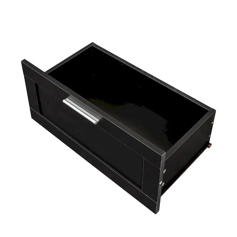 Meuble TV moderne minimaliste, meuble TV 80 pouces, casier ouvert