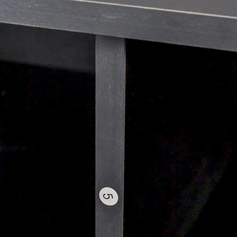 Meuble TV moderne minimaliste, meuble TV 80 pouces, casier ouvert