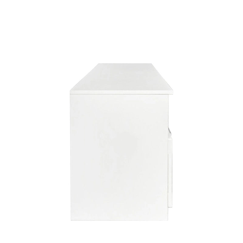 Meuble TV moderne minimaliste, meuble TV 80 pouces, casier ouvert