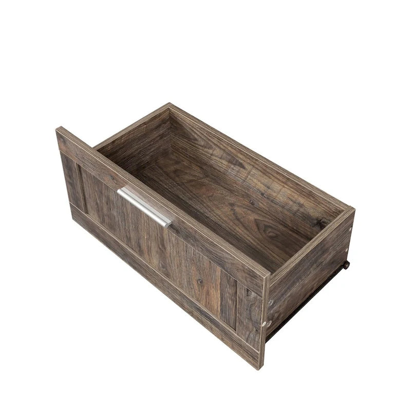 Meuble TV moderne minimaliste, meuble TV 80 pouces, casier ouvert