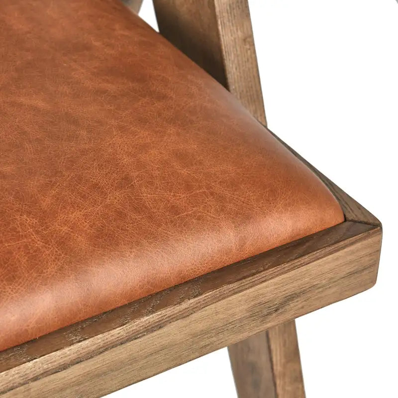 Top Grain Leather Arm Chair