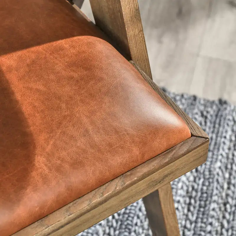 Top Grain Leather Arm Chair