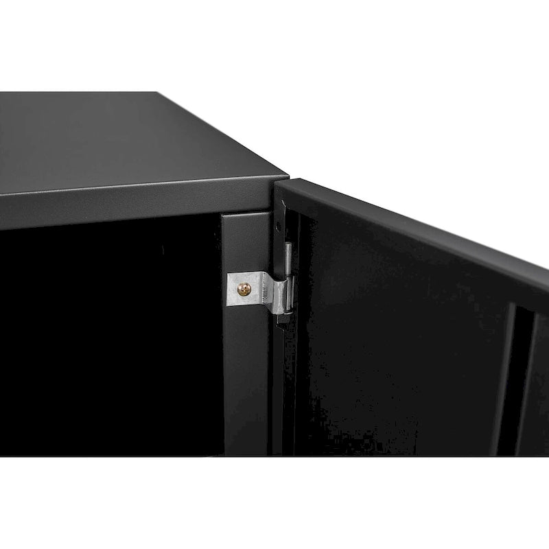 Meuble de bureau Armoire de photocopieuse Meuble pour photocopieuse à 2 portes en acier Caisson à tiroirs mobile Support d'imprimante